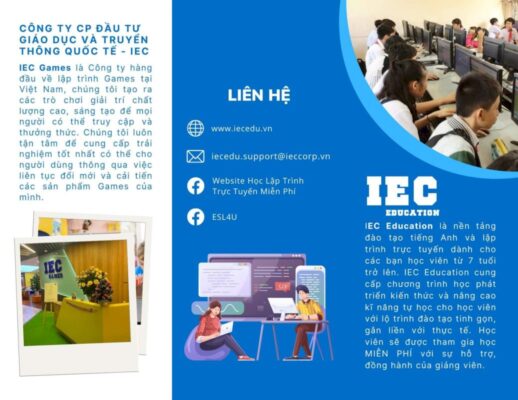 Iec education danh 30 suat hoc tieng anh mien phi theo chuan cambridge