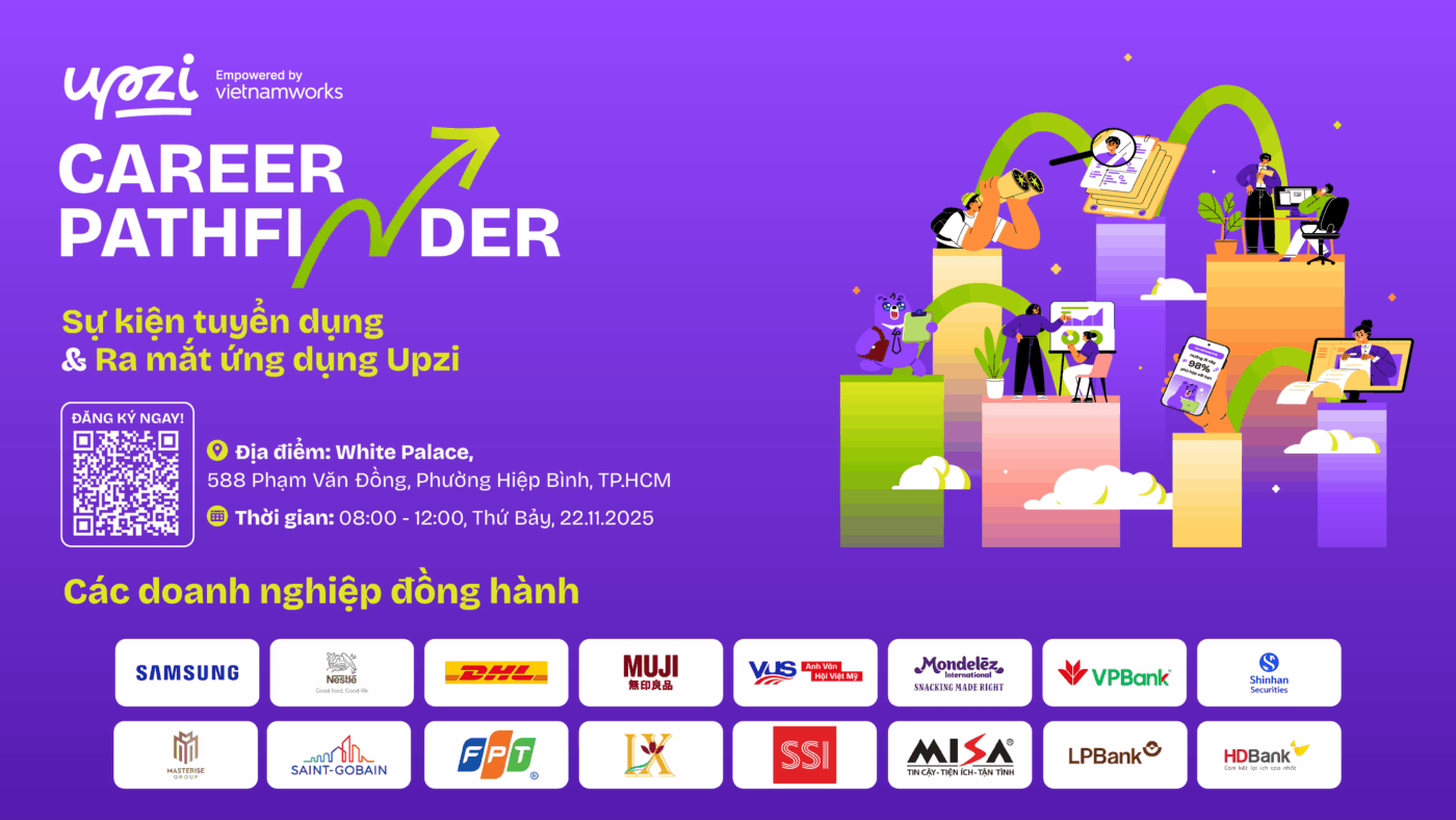 Ấn phẩm truyền thông upzi career pathfinder