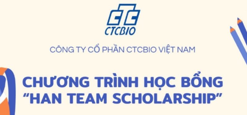 Han team scholarship hoc bong den tu ctcbio vietnam