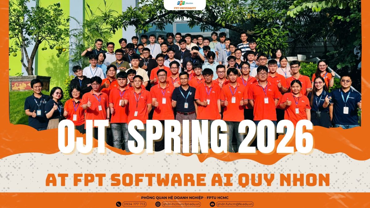 Ojt spring 2026 co hoi trai nghiem hoc tap va kham pha tai fpt software quy nhon