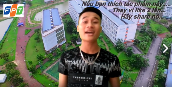Trịnh Minh Tiến sáng tác biểu diễn ca khúc FPT Hola Hola