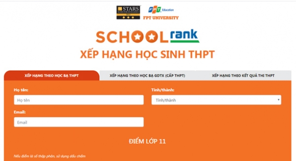 ung dung xep hang hoc tap giup si tu them can cu chon truong e1590748275369