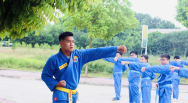 Giang vien Vovinam DHFPT dat huy chuong vang dai Hoi the thao toan quoc 2022 6