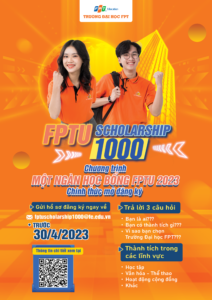 77.Poster chung QR code FPT Uni