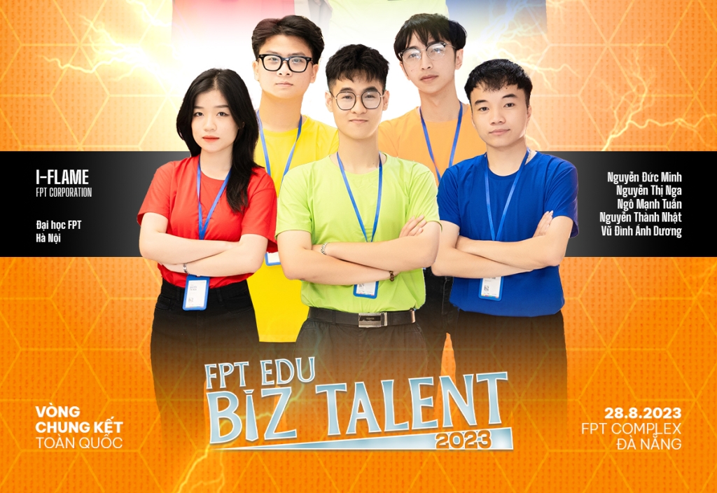 chung ket cuoc thi FPT edu Biz Talent 2