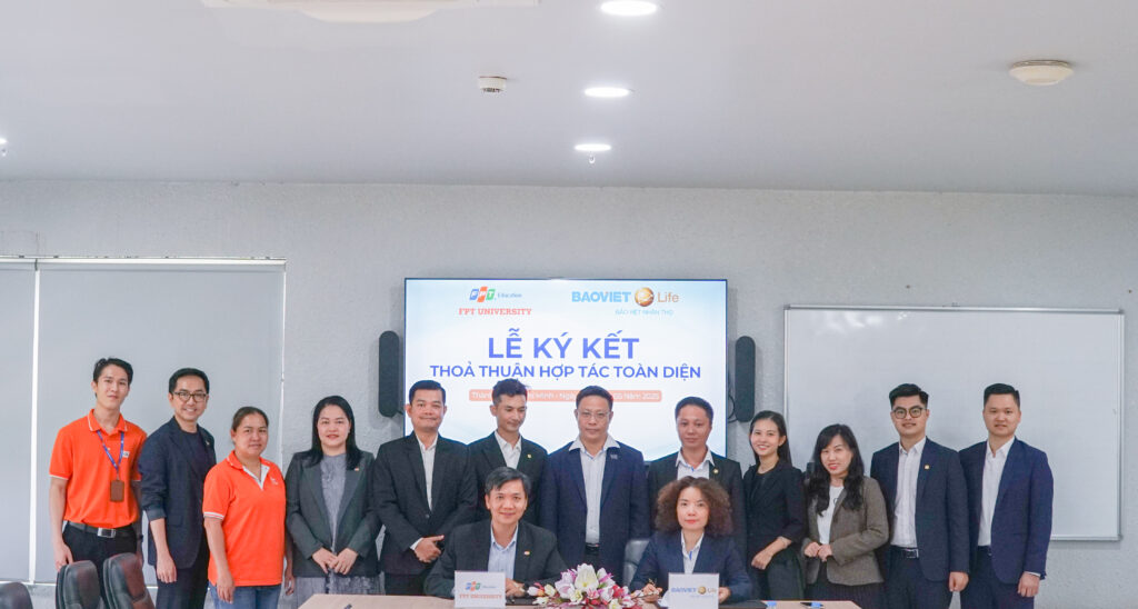 Lễ Ký kết Thỏa thuận Hợp tác giữa Trường Đại học FPT và Tổng Công ty Bảo Việt Nhân Thọ