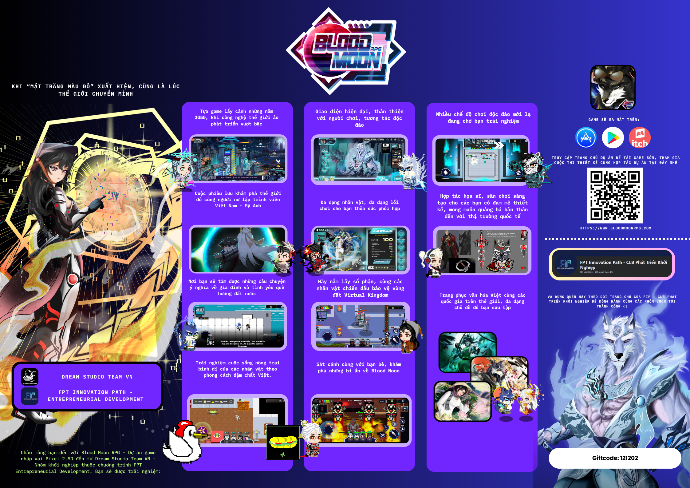 Một tựa game được lên ý tưởng, triển khai và phát triển bởi sinh viên FPTU