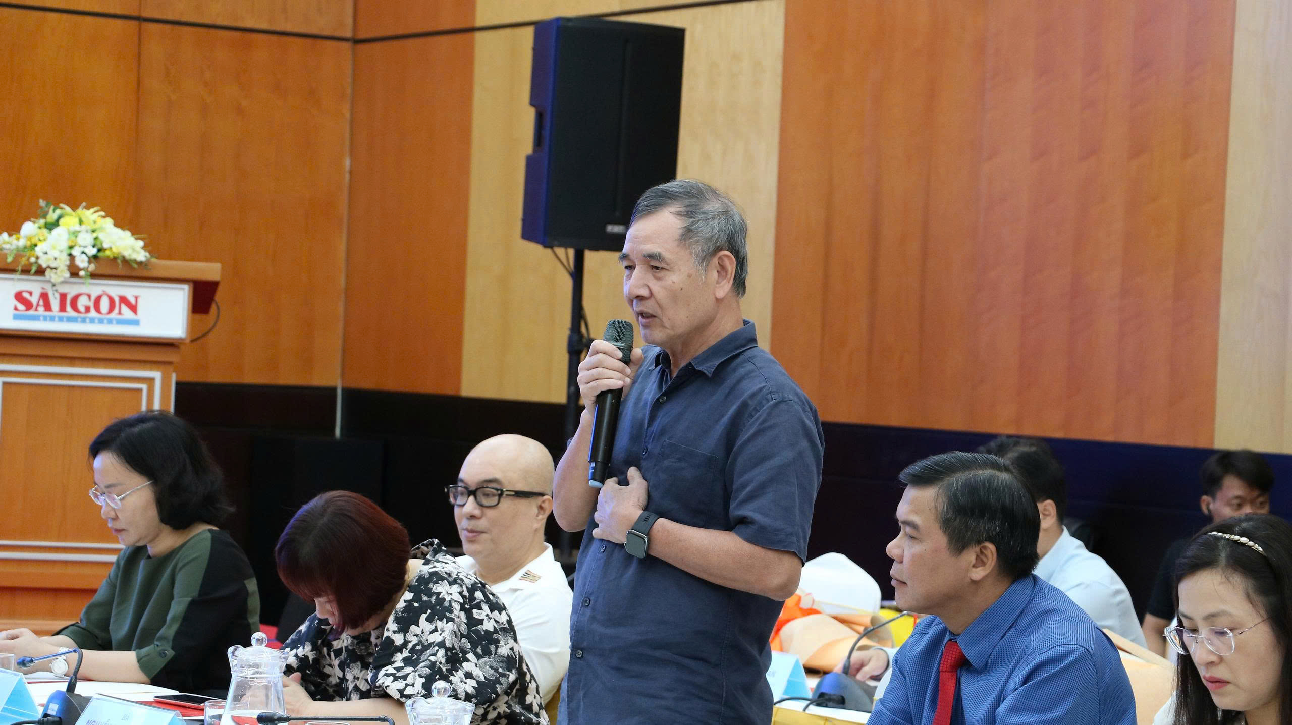 TS. Lê Trường Tùng – Chủ tịch Hội đồng trường Trường Đại học FPT phát biểu tại toạ đàm