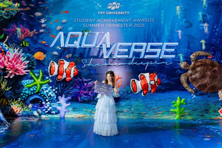 Khi “Không giỏi Design” trở thành động lực đưa nữ sinh Trường Đại học FPT đến với Diễn đàn học thuật quốc tế