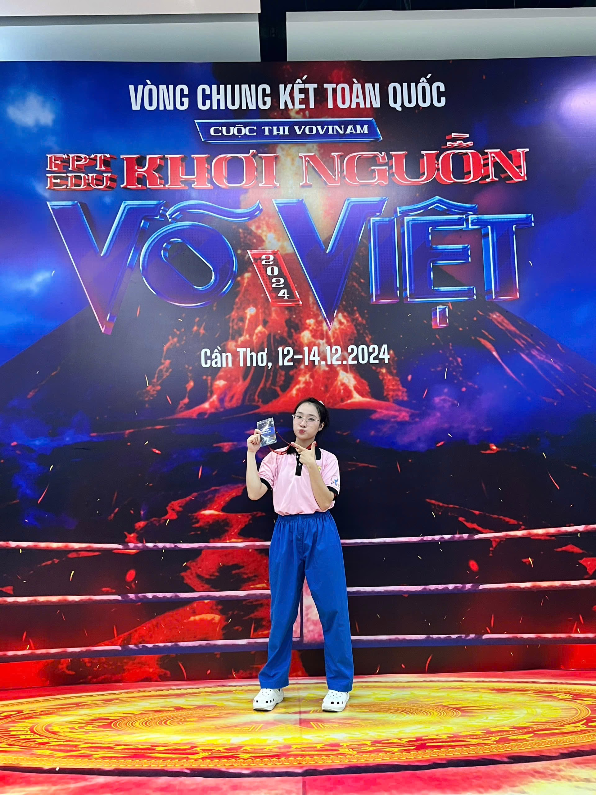 IMG 1268 Hoàng Anh tại Vòng chung kết toàn quốc Cuộc thi Vovinam - Giải Khơi nguồn Võ Việt 2024