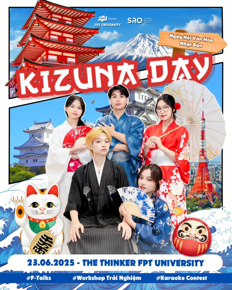 Trường Đại học FPT tổ chức ngày hội văn hóa Nhật Bản Kizuna Day 2025