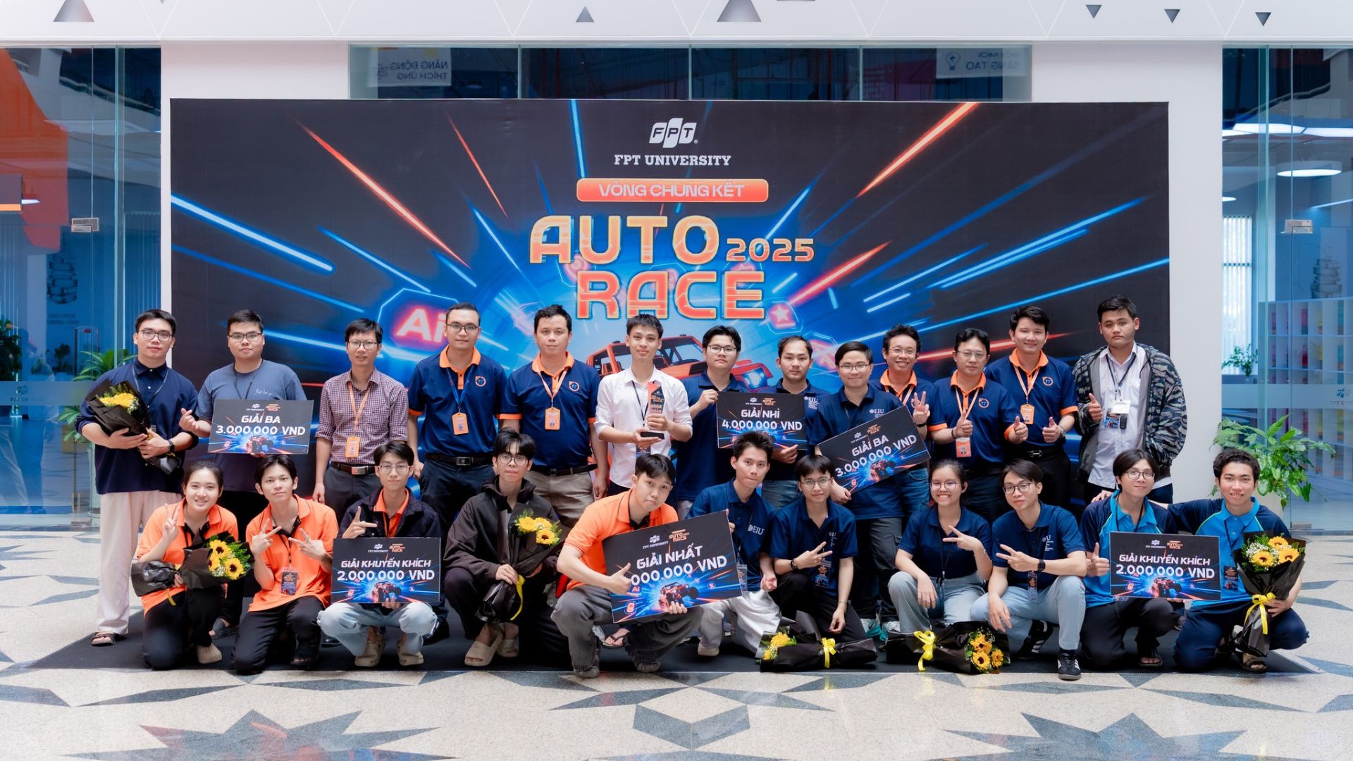 CTM Team vô địch cuộc đua xe tự hành AUTO RACE 2025 - Trường Đại học FPT