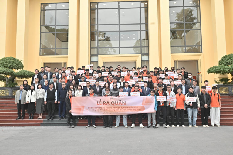 Kỳ thực tập đặc biệt của sinh viên FPT:  Ra quân hỗ trợ triển khai Nghị quyết 57 tại Quảng Ninh