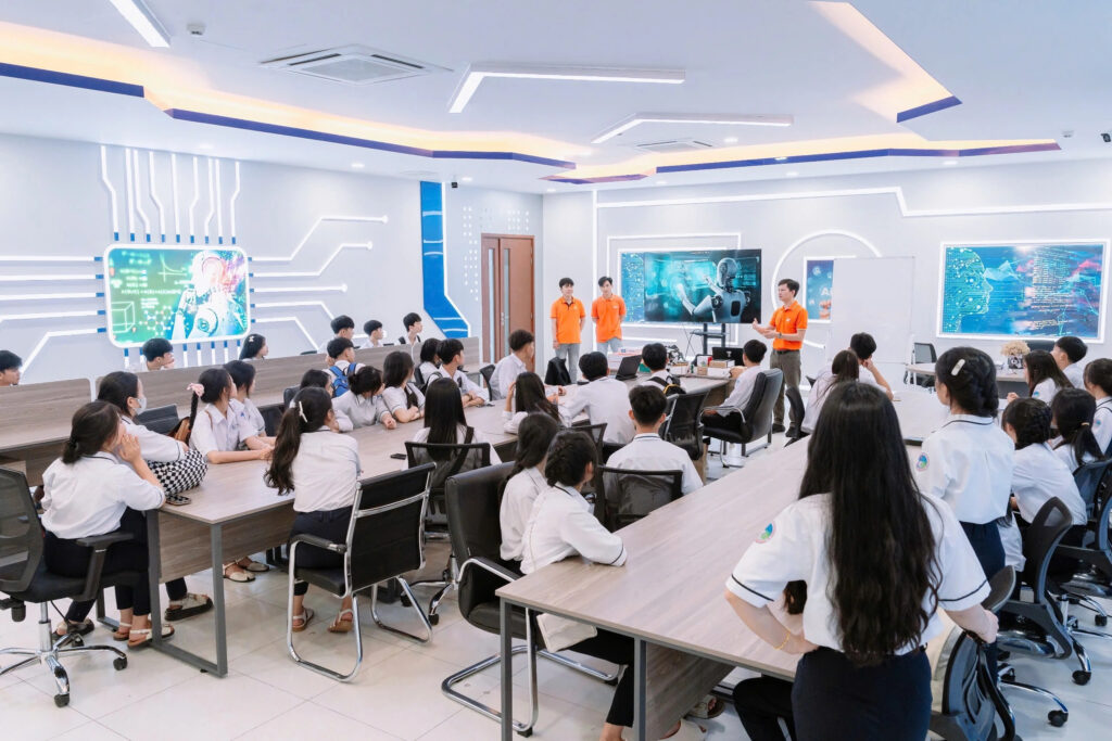 Vai trò của trường đại học trong kỷ nguyên AI là trang bị cho sinh viên hành trình nghề nghiệp dài hạn