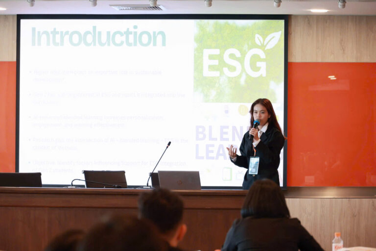 Nữ sinh Trường Đại học FPT mang đề tài giáo dục – AI – ESG đến Hội thảo quốc tế ICTAECT 2025