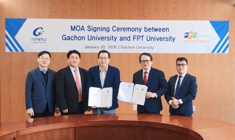 Trường ĐH FPT và ĐH Gachon (Hàn Quốc) hợp tác đào tạo nhân lực công nghệ bán dẫn