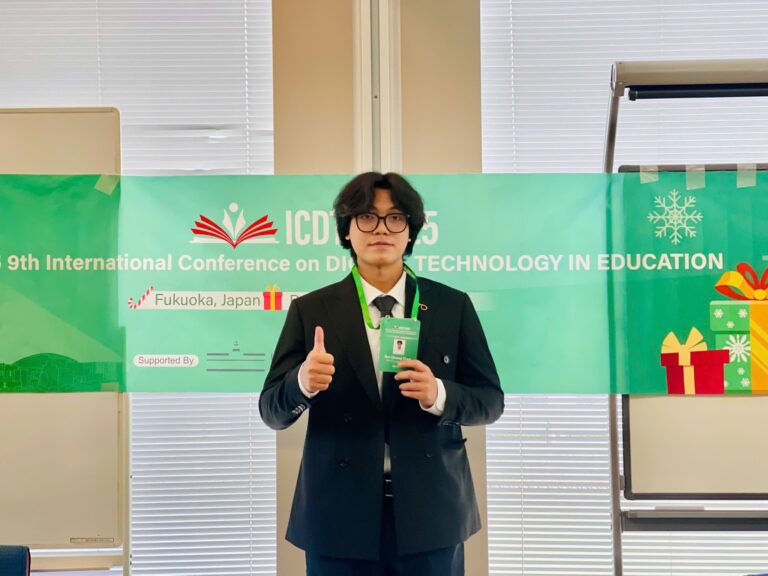 Sinh viên Trường Đại học FPT mang báo cáo đến diễn đàn học thuật quốc tế tại Nhật Bản