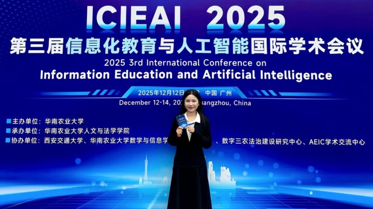 Nữ sinh Trường Đại học FPT báo cáo nghiên cứu tại hội thảo quốc tế ICIEAI 2025: Hành trình từ giảng đường đến diễn đàn học thuật Quốc tế