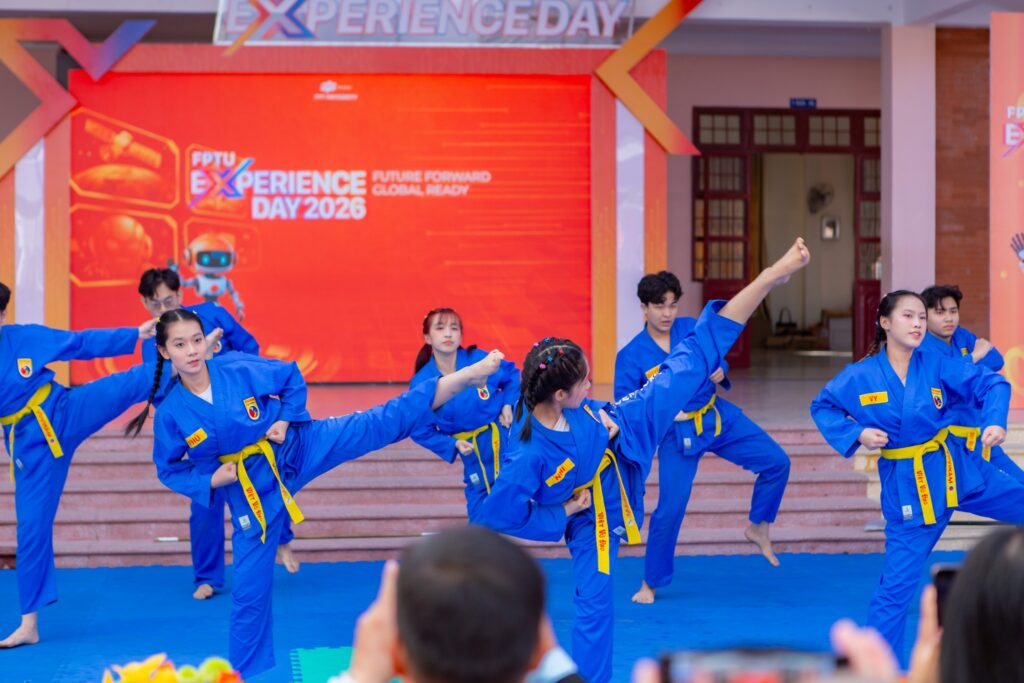 Biểu diễn Vovinam tại khuôn khổ sự kiện