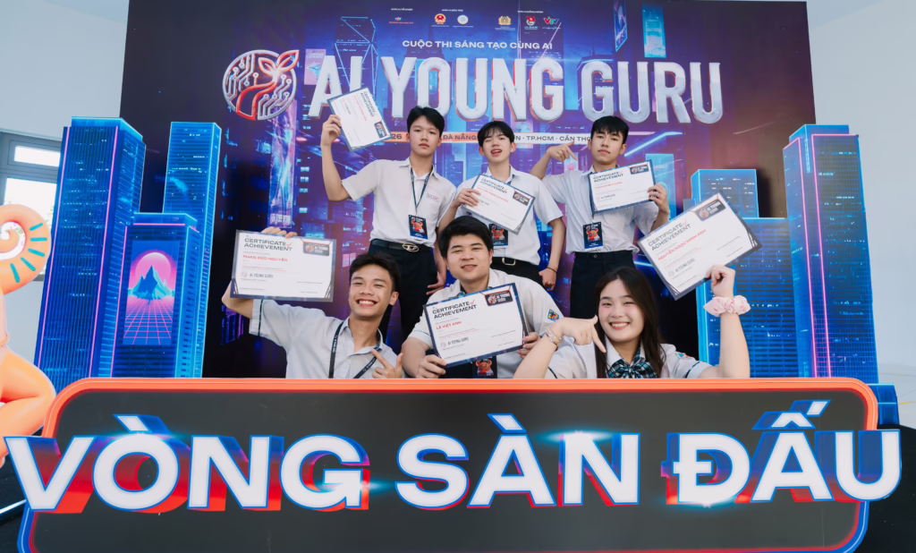 Hơn 600 “chiến binh AI” toàn quốc tranh tài tại vòng Sàn đấu cuộc thi AI Young Guru 7 BT 05689