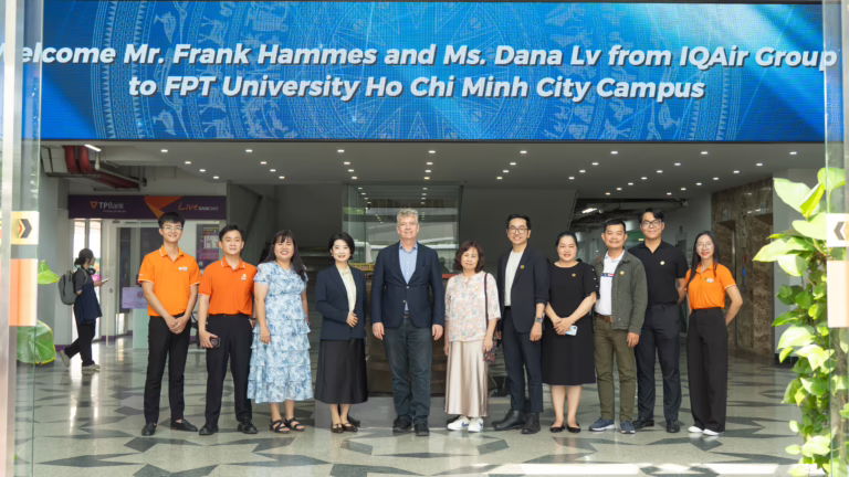CEO IQAir thăm và làm việc tại Trường Đại học FPT, mở ra cơ hội hợp tác mới