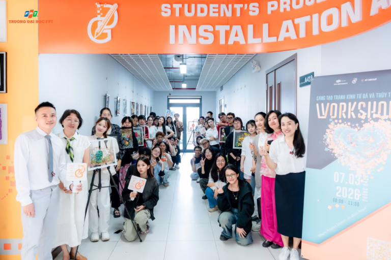 workshop tranh da va thuy tinh