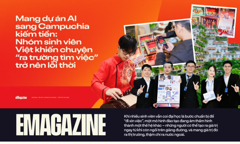 Mang dự án AI sang Campuchia kiếm tiền: Nhóm sinh viên Việt khiến chuyện “ra trường tìm việc” trở nên lỗi thời