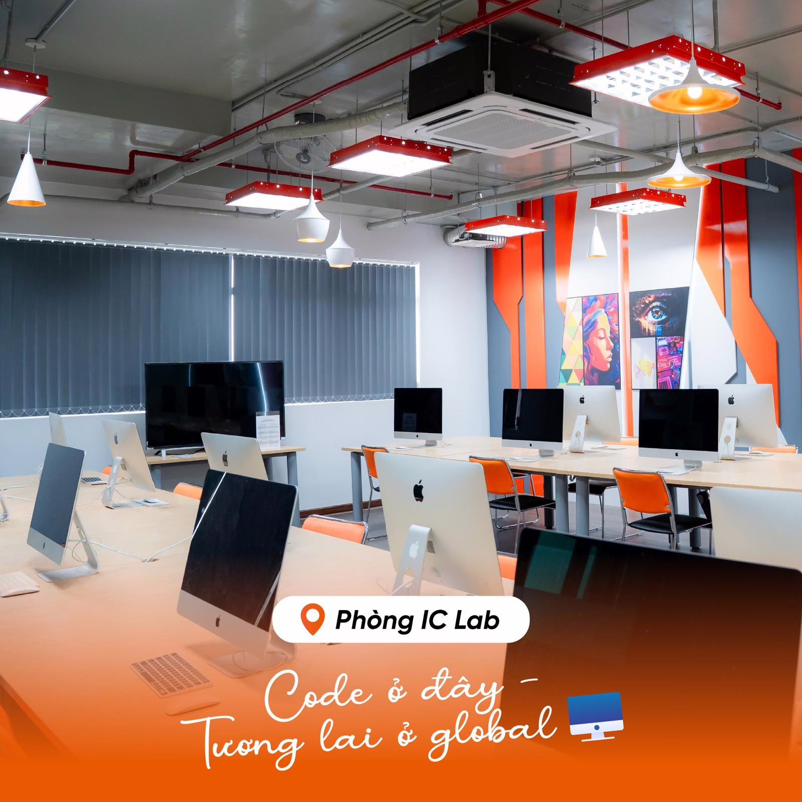 Không gian phòng IC Lab tại Trường Đại học FPT - Nguồn: FPTU
