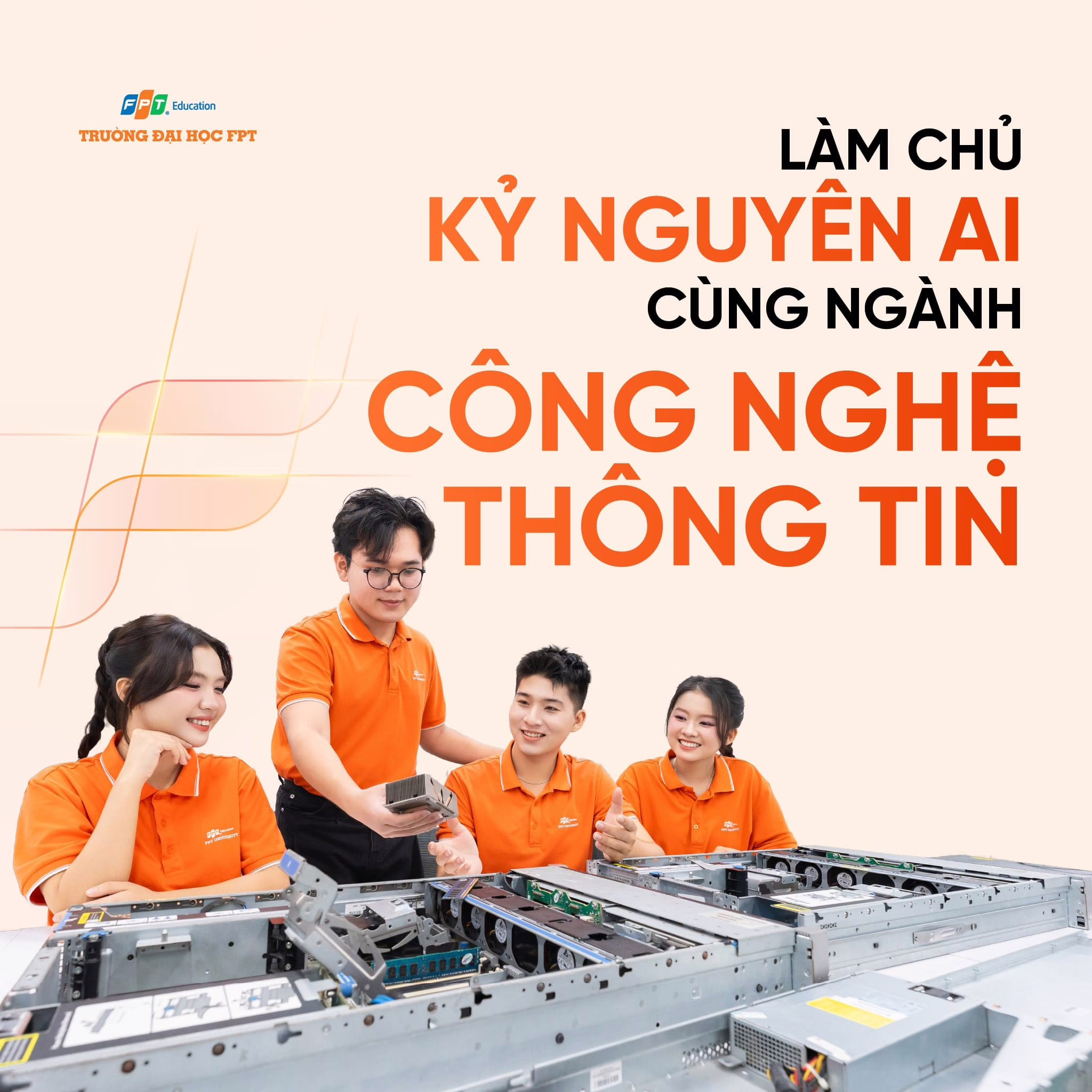 Làm chủ kỷ nguyên AI cùng ngành Công nghệ thông tin tại Trường Đại học FPT - Nguồn: FPTU