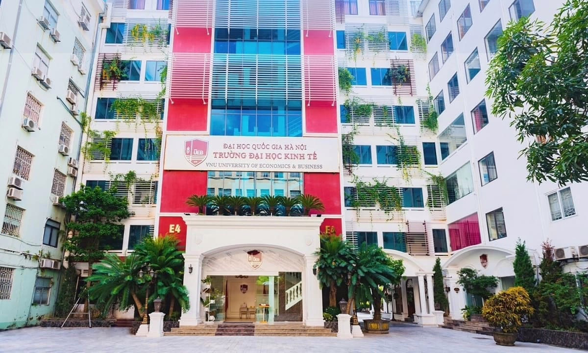 Học Quản trị kinh doanh ở Hà Nội trường nào tốt? TOP 7+ lựa chọn dẫn đầu xu hướng 2026 5 Trường Đại học Kinh tế - Đại học Quốc gia Hà Nội (Nguồn: Internet)