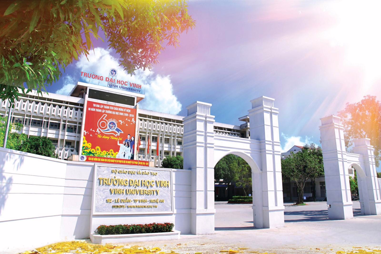 Trường Đại học Vinh (Nghệ An) (VINHUNI) - Nguồn: Internet