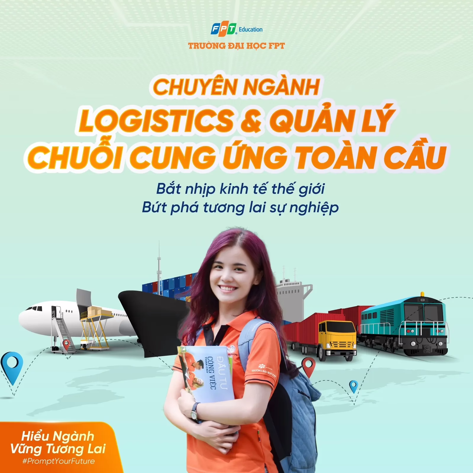 Học Logistics tại FPTU - Ngành học mở lối sự nghiệp trong thời đại kết nối - Nguồn: FPTU