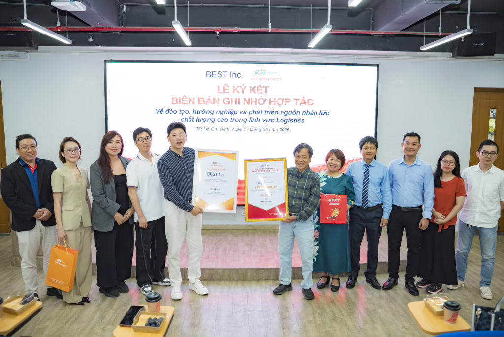 Việc hợp tác lần này mở ra nhiều cơ hội cho sinh viên chuyên ngành Logistics và Quản lý chuỗi cung ứng toàn cầu FPTU.