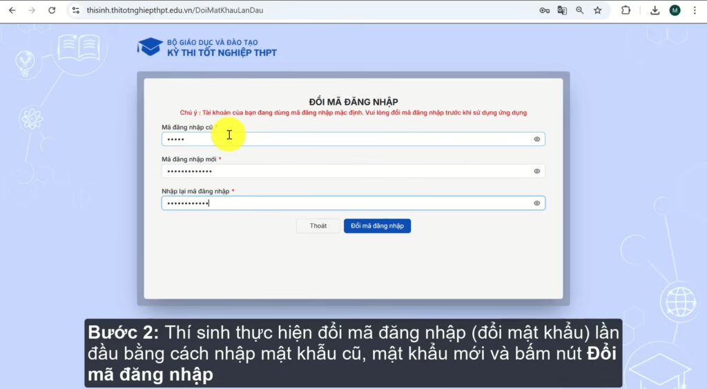 dang ky thi tot nghiep thpt 2