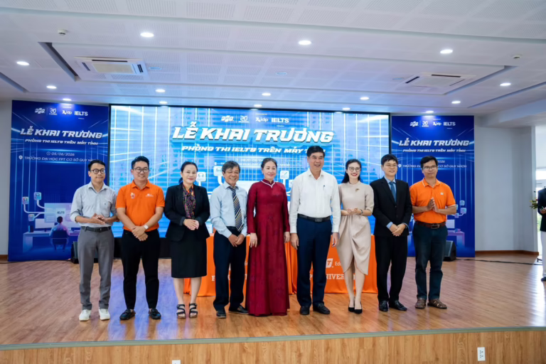 Trường Đại học FPT Quy Nhơn khai trương Phòng thi IELTS trên máy tính, mở rộng cơ hội khảo thí quốc tế tại miền Trung – Tây Nguyên