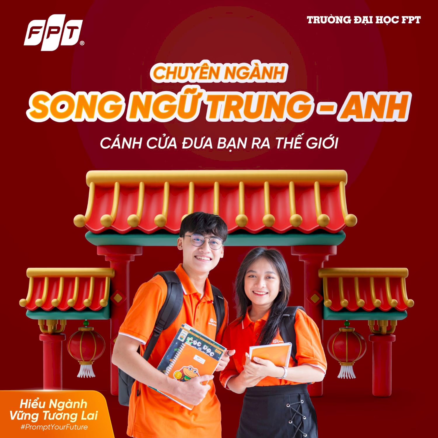 Sự kết hợp giữa hai ngoại ngữ quyền lực Trung - Anh mang lại mức lương vượt trội và mở rộng cơ hội thăng tiến lên các vị trí quản lý cấp cao - Nguồn: FPTU