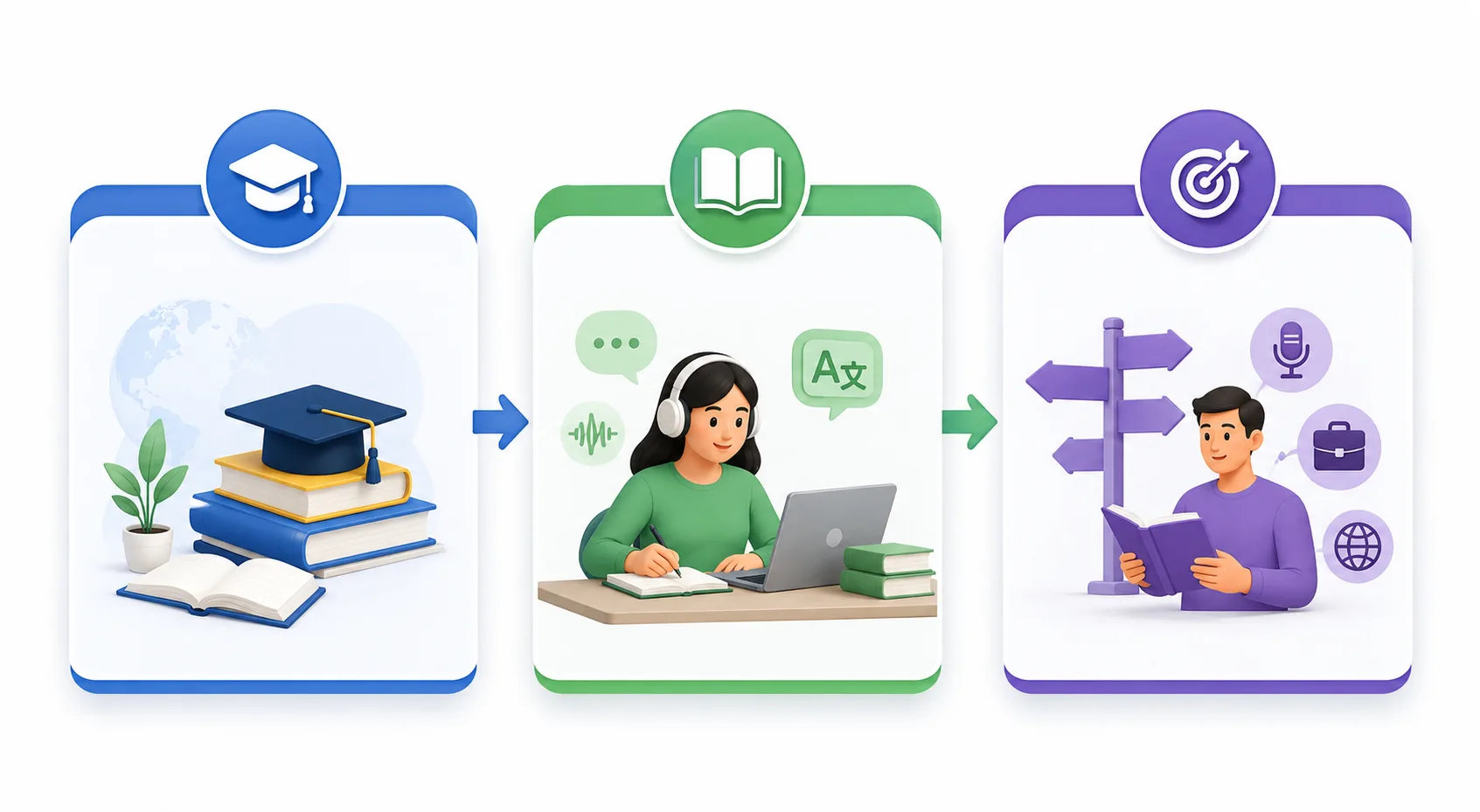 Ba khối kiến thức trong chương trình đào tạo ngành Ngôn ngữ Anh