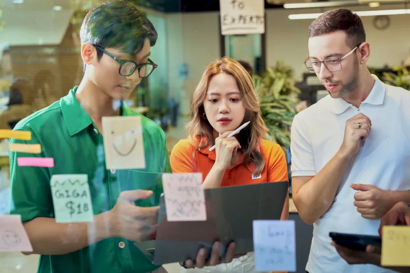 Sinh viên FPTU được tạo thói quen tư duy và làm việc bằng ngôn ngữ toàn cầu ngay từ giảng đường - Nguồn: FPTU