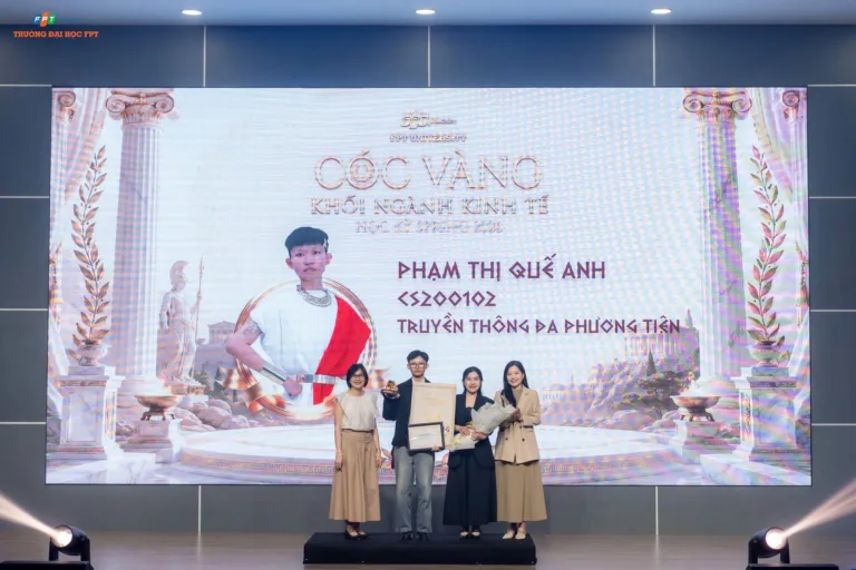 Cóc Vàng Phạm Thị Quế Anh – Trải nghiệm để thành công cùng Trường Đại học FPT