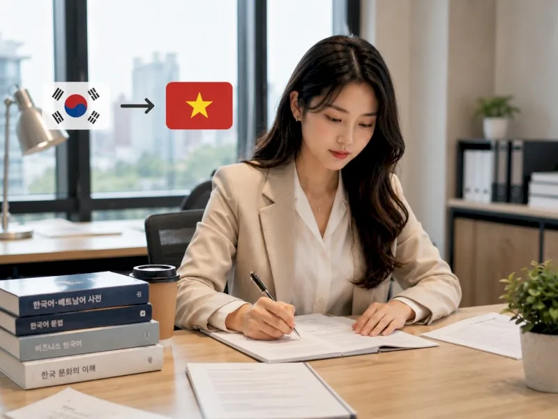 Biên dịch viên, Phiên dịch viên là một trong những công việc phổ biến của sinh viên tốt nghiệp ngành Ngôn ngữ Hàn - Nguồn: Internet