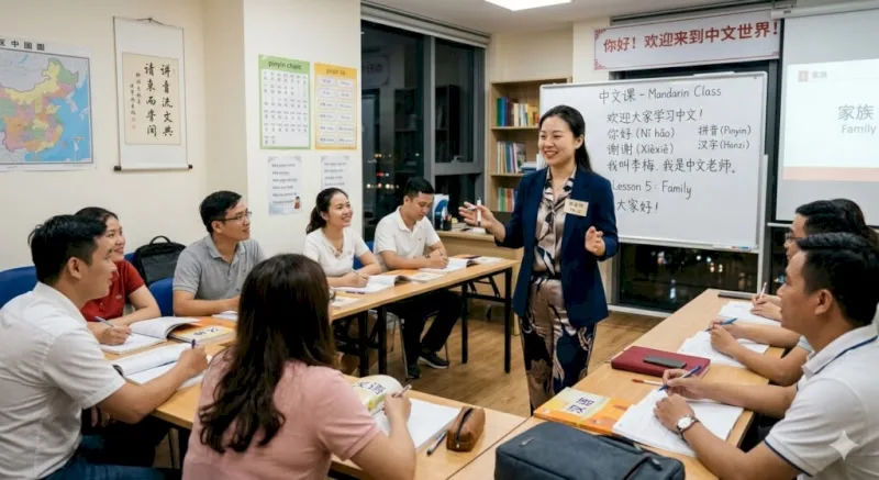 Chuyên ngành Sư phạm mở ra cơ hội nghề nghiệp bền vững trước nhu cầu học tiếng Trung ngày càng gia tăng - Nguồn: Internet