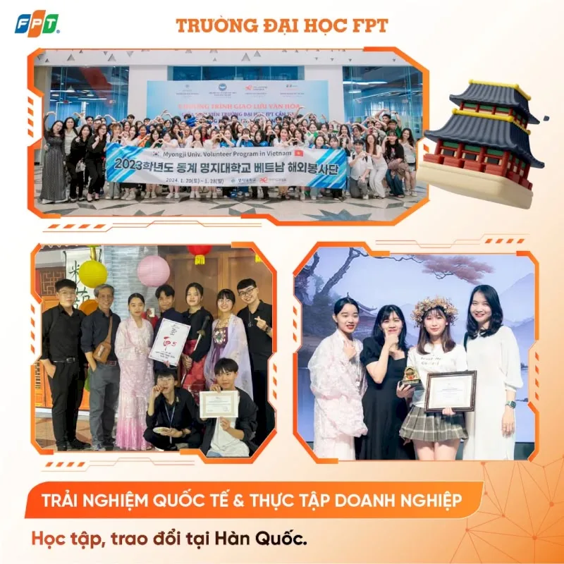 Sinh viên Ngôn ngữ Hàn FPTU tích lũy kinh nghiệm thực chiến và tác phong toàn cầu thông qua học kỳ OJT 14 tuần tại doanh nghiệp - Nguồn: FPTU