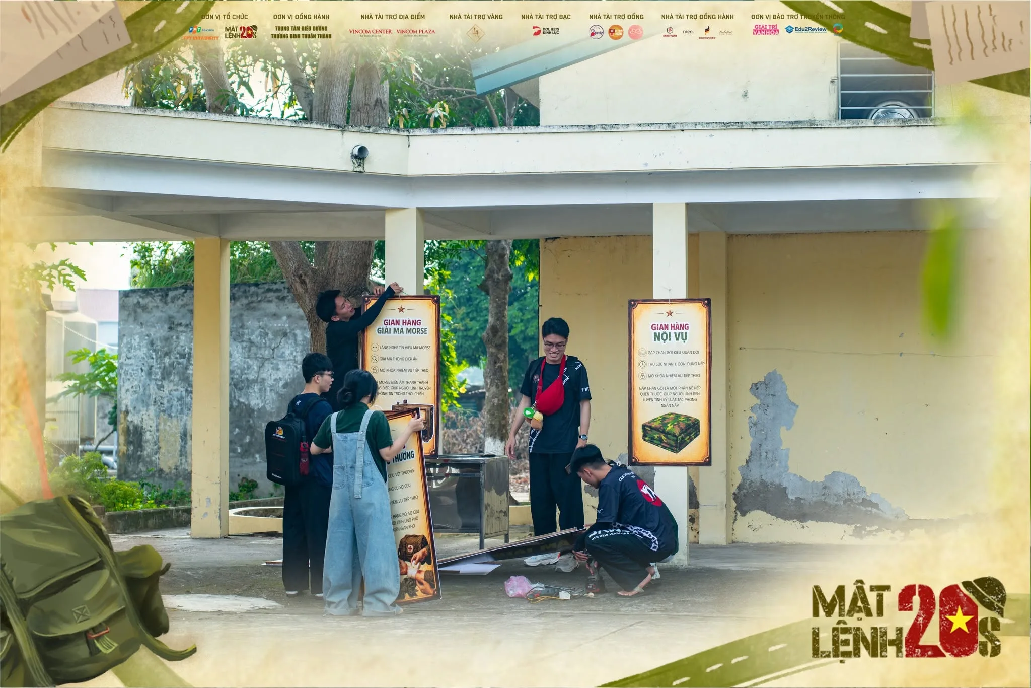 Mat lenh 20s Phia sau hanh trinh day cam hung cua chien dich la nhung sinh vien FPTU khong ngai gian kho
