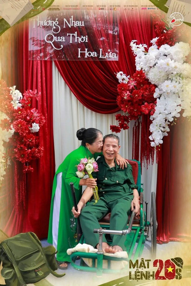 chup anh cuoi va anh ky niem danh tang cac ong ba cuu chien binh thuong benh binh tai Trung tam Dieu duong Thuong binh Thuan Thanh